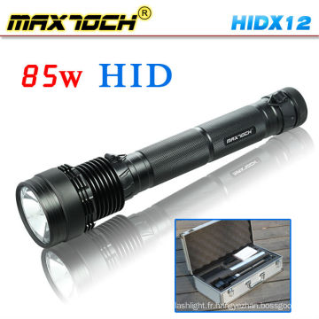 Maxtoch HIDX12 6600mAh Batterie 85W HID lampe de poche